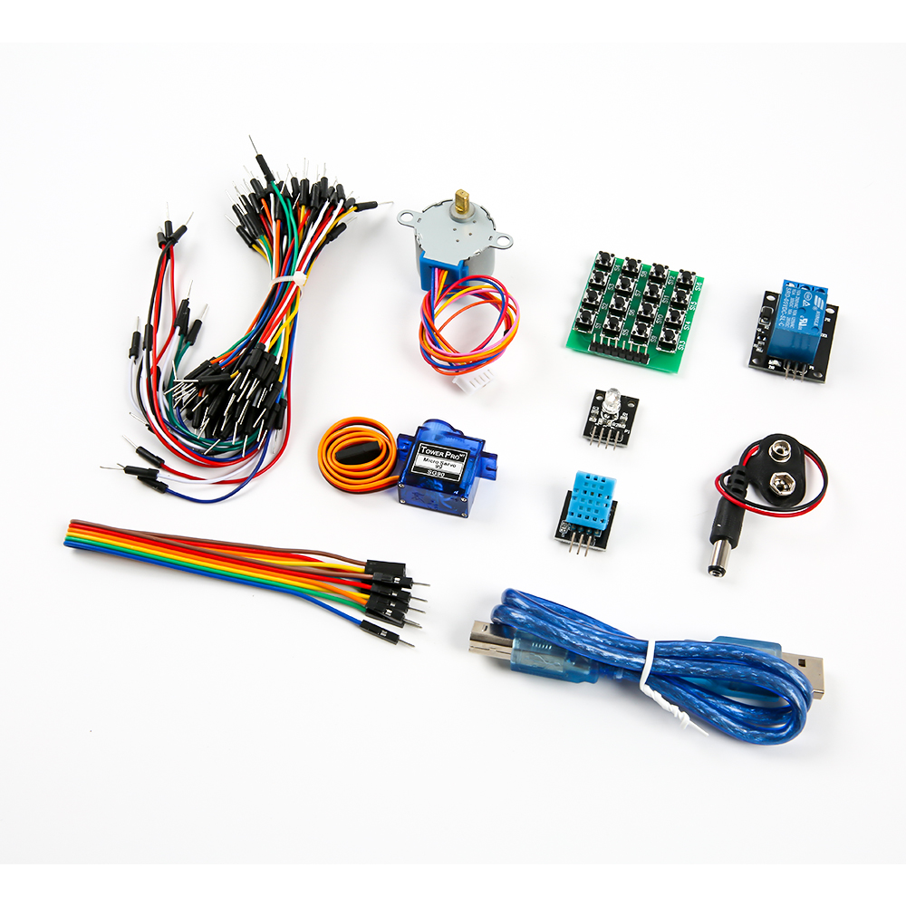 Набор Arduino Mega 2560 с логотипом в пластиковой коробке